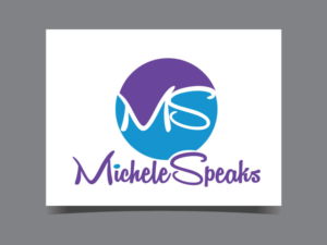 Logo Design by designstudio007 for MicheleSpeaks | Design: #13001176