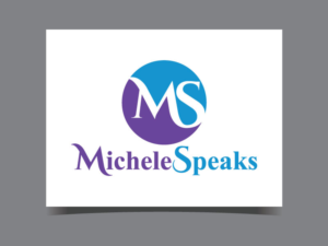 Logo Design by designstudio007 for MicheleSpeaks | Design: #13001177