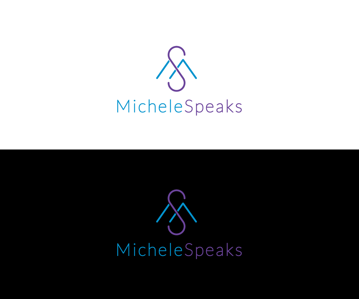 Logo Design by ArtPrincess for MicheleSpeaks | Design #12995033