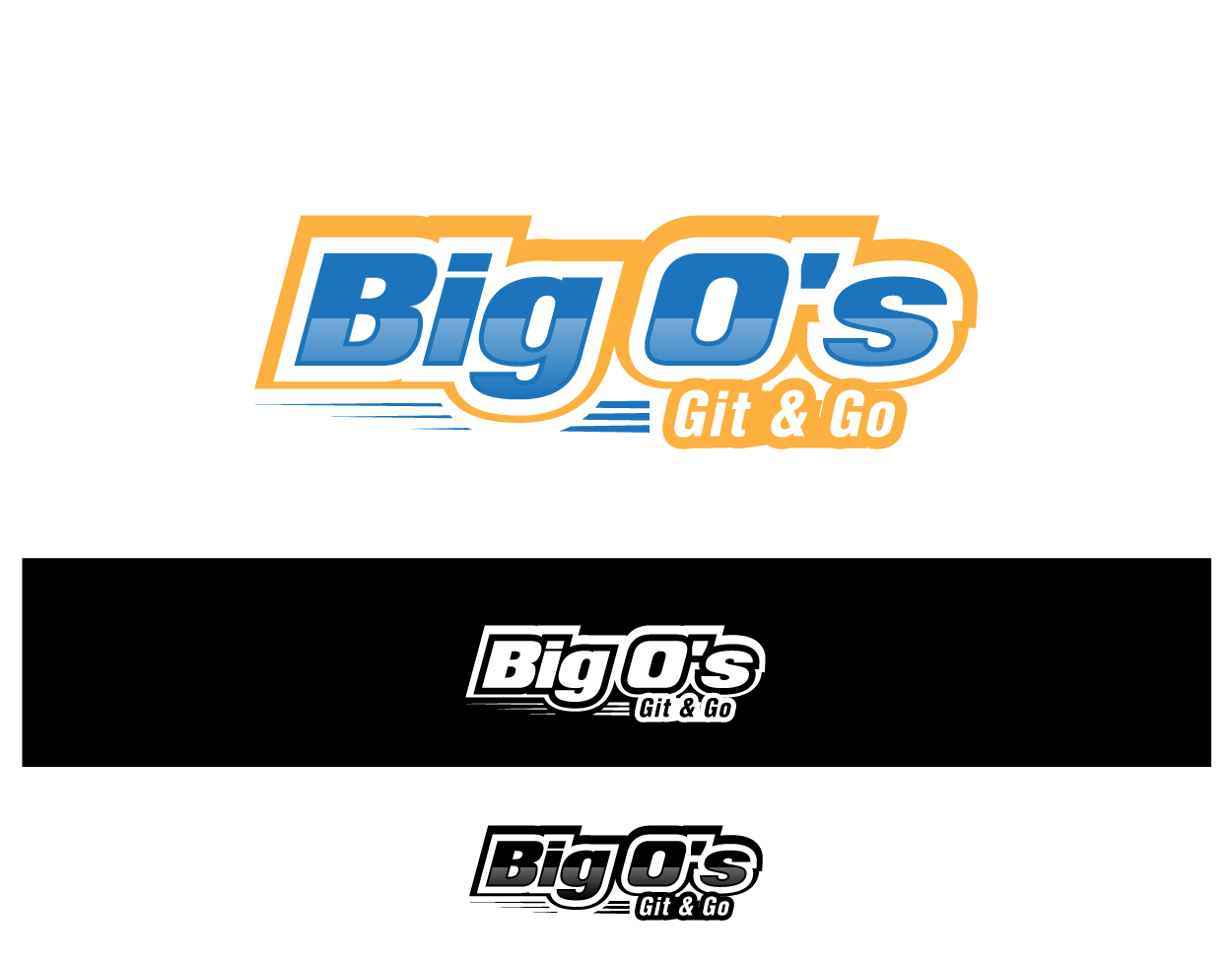 Logo Design by Turn Digital for Big O's Git & Go | Design #13017724