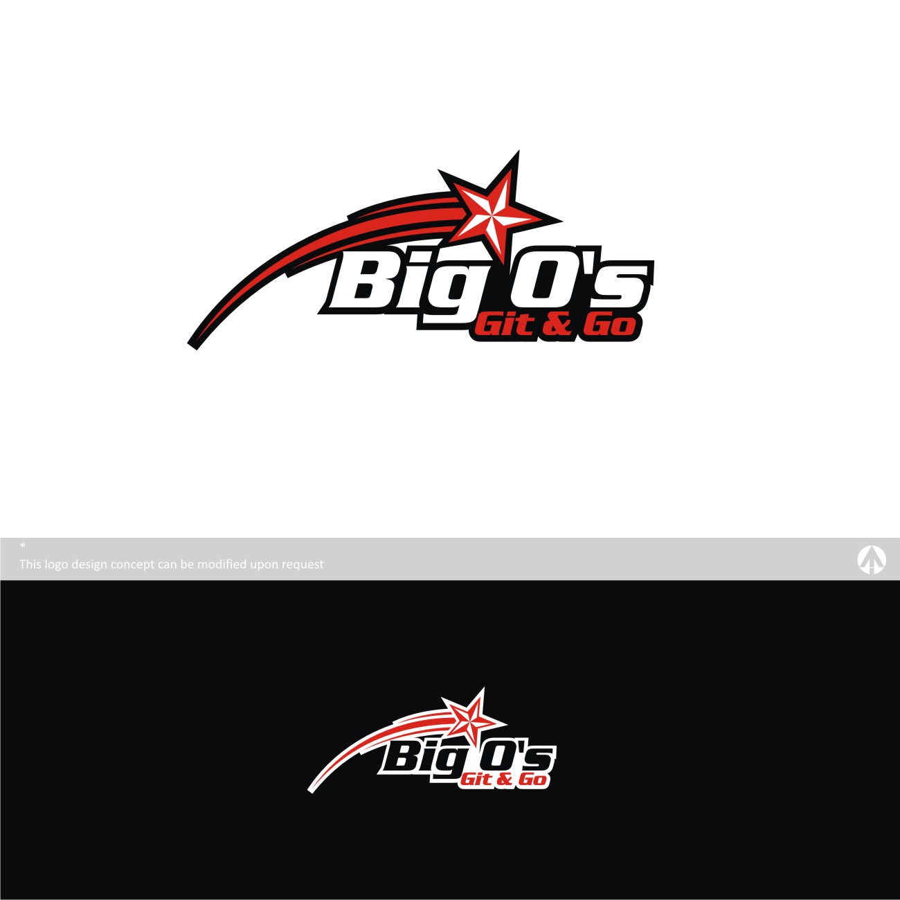 Diseño de Logo por MBARO para Big O's Git & Go | Diseño #13098876