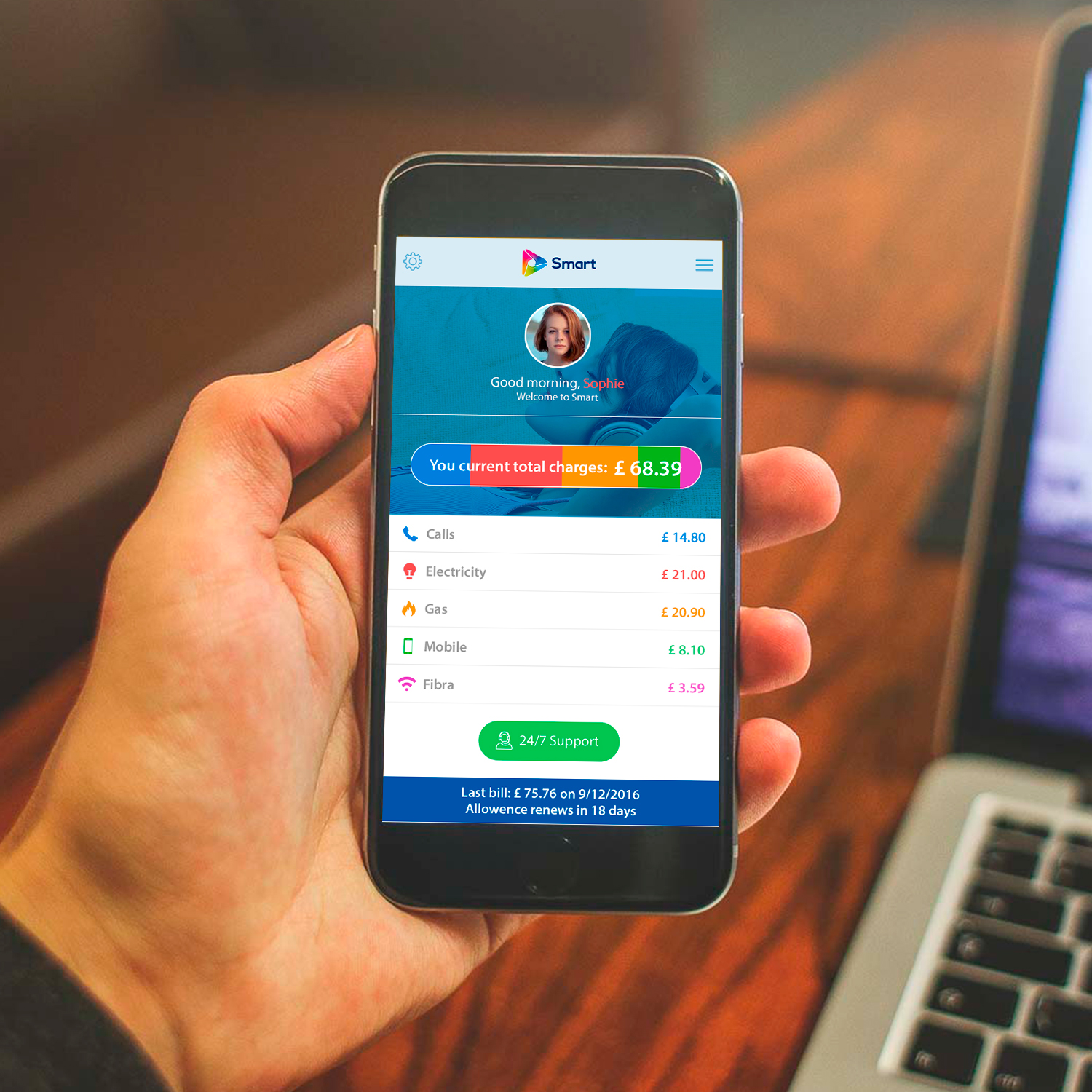 App-Design von Nightmist für dieses Projekt | Design #13052545