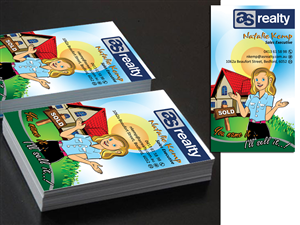 Business Card Design by MicroZ