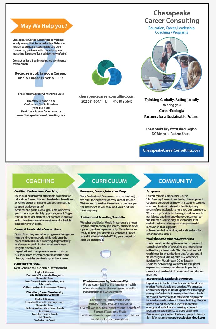 Vector Design by Anna  for Chesapeake Career Consulting, LLC  | Design #16155000
