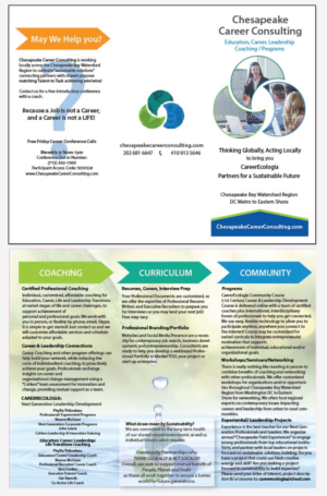 Vector Design by Anna  for Chesapeake Career Consulting, LLC  | Design #16155000
