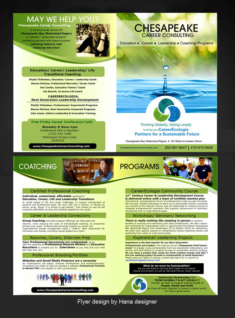 Vector Design by Hana for Chesapeake Career Consulting, LLC  | Design #16210671