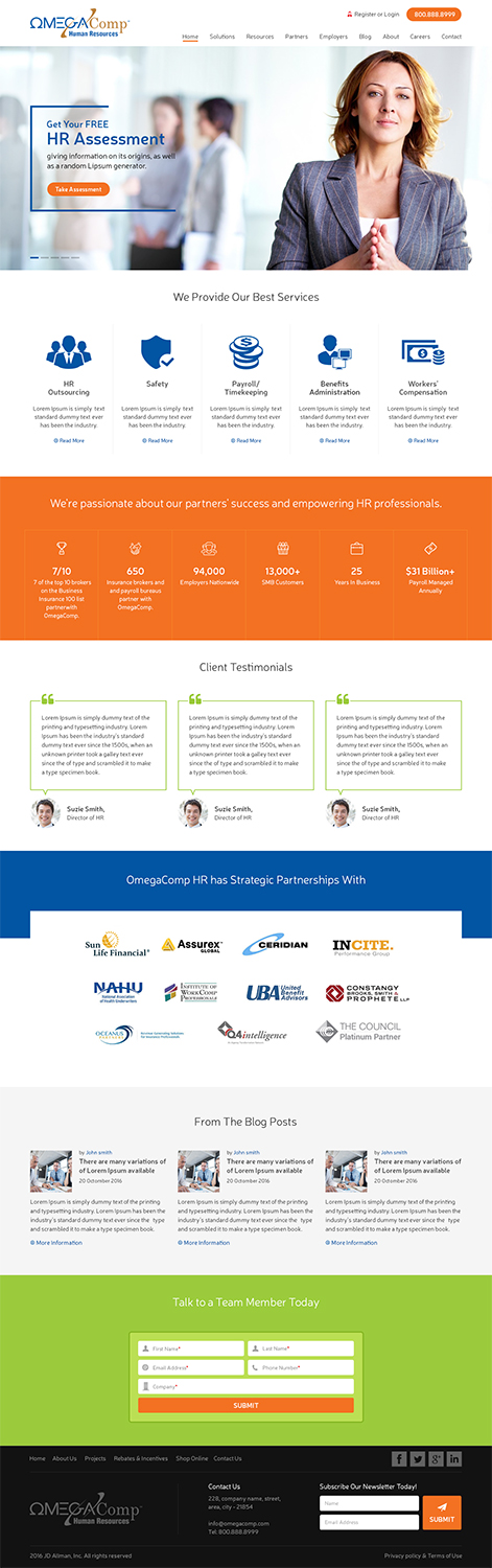 Web Design by RupalTechno for Sacramento Marketing Labs | Design #13071593