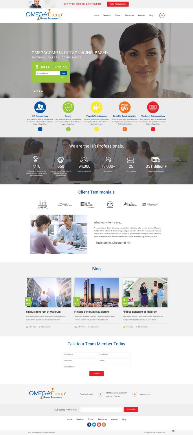 Web Design by pb for Sacramento Marketing Labs | Design #13029986