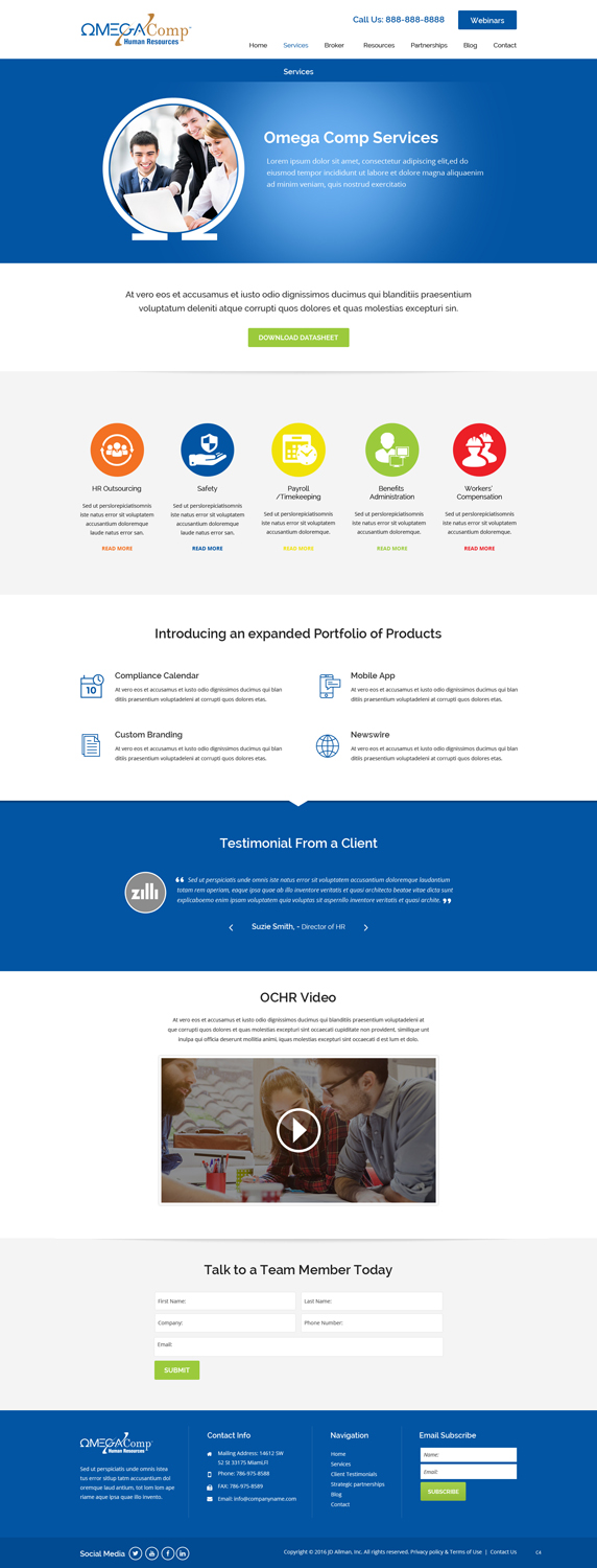 Web Design by pb for Sacramento Marketing Labs | Design #13030012