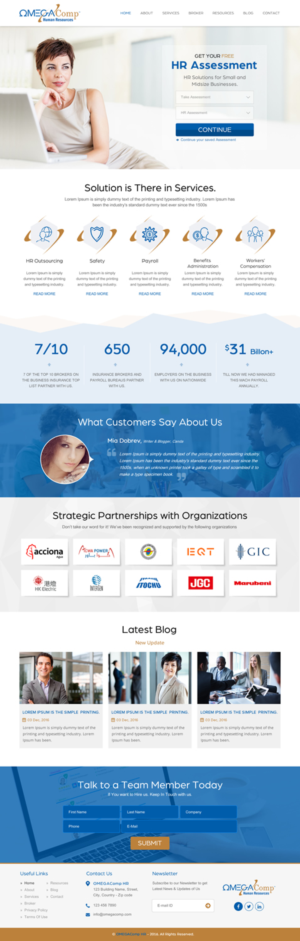Web Design by rightway for Sacramento Marketing Labs | Design: #13005346