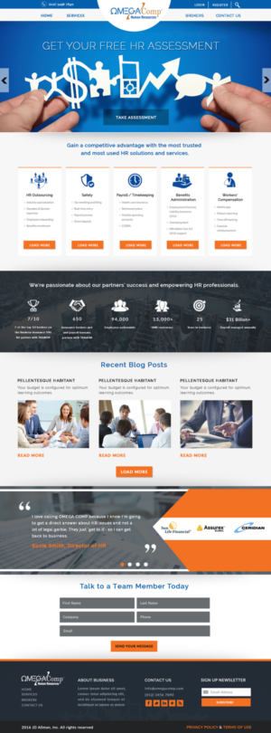 Web Design by bdesigner9 for Sacramento Marketing Labs | Design #13008110