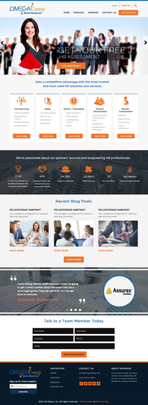 Web Design by bdesigner9 for Sacramento Marketing Labs | Design: #13008112