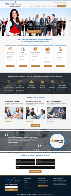 Web Design by bdesigner9 for Sacramento Marketing Labs | Design: #13014427