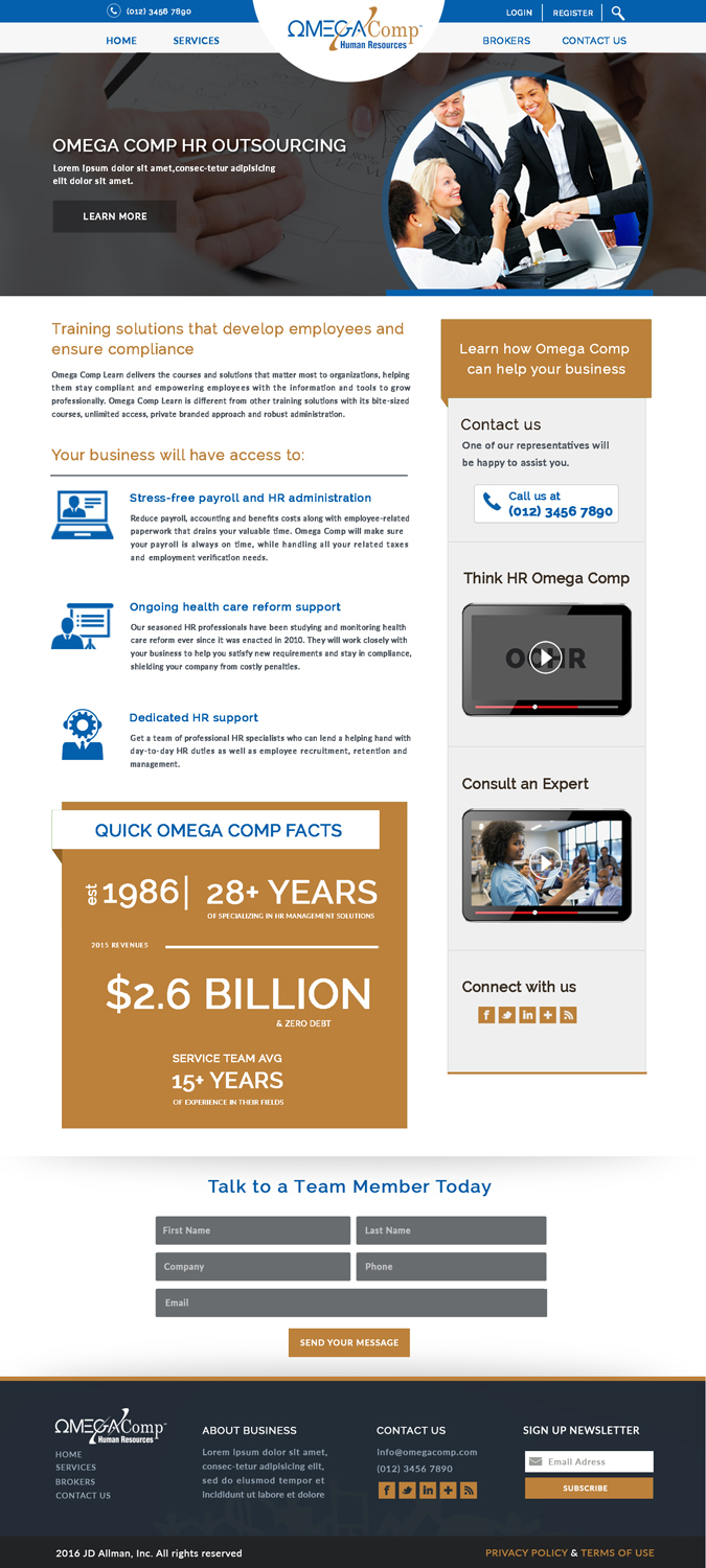 Web Design by bdesigner9 for Sacramento Marketing Labs | Design #13029005