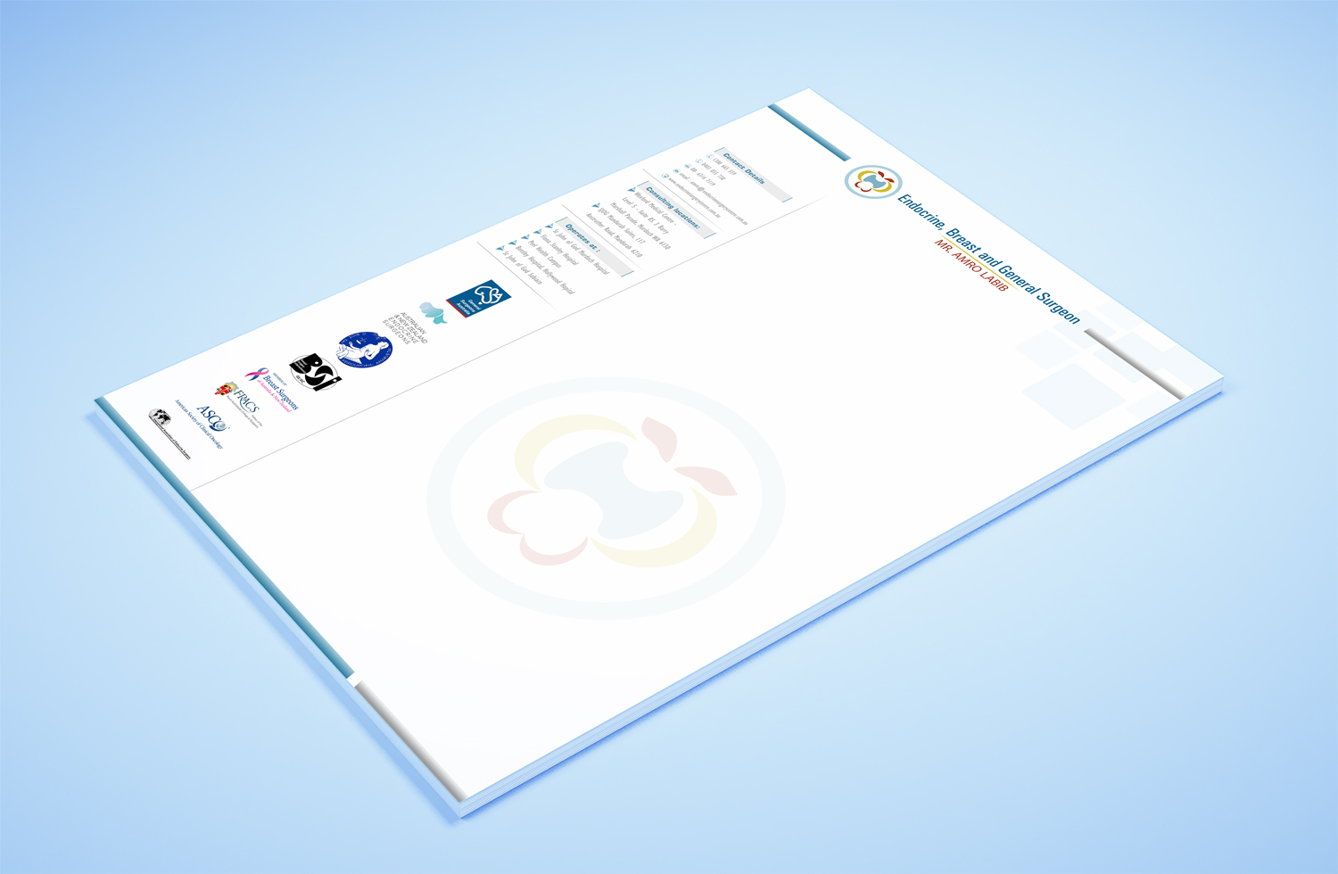 Stationery Design by Petter Goms for Endocrine Surgery Centre | Design #15378595