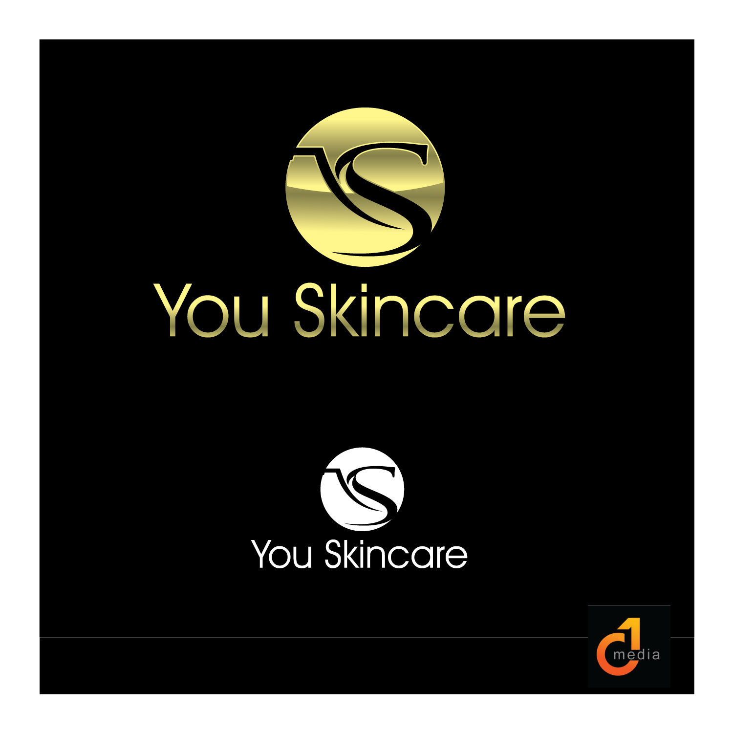 Logo Design by C1 Media for You Skincare | Design #13187793