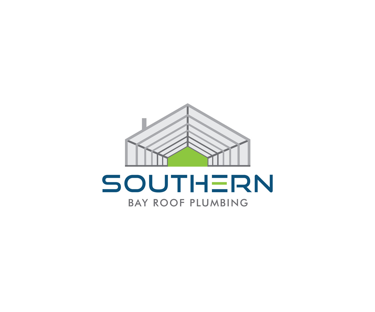 Logo-Design von KabhTech Studio für Southern Bay Roof Plumbing | Design #13013530
