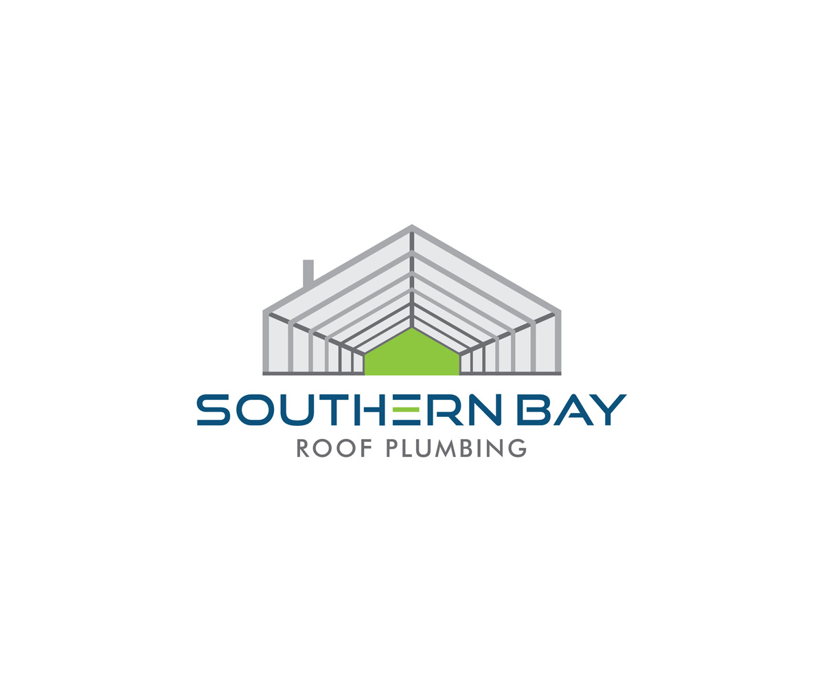 Logo-Design von KabhTech Studio für Southern Bay Roof Plumbing | Design #13014186