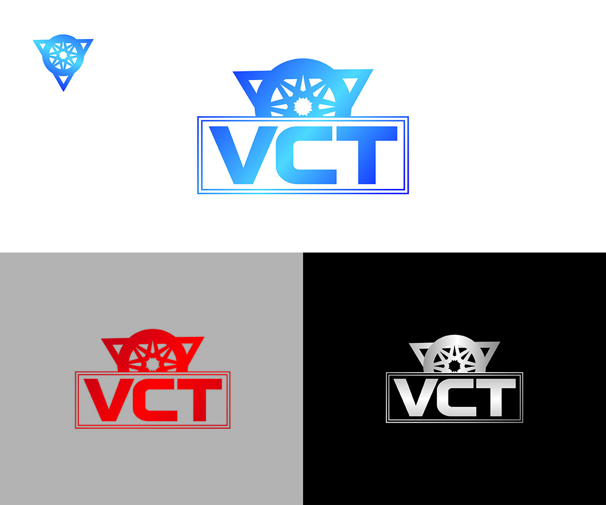 Logo Design by eMARK for VCT Wheels | Design #13112472
