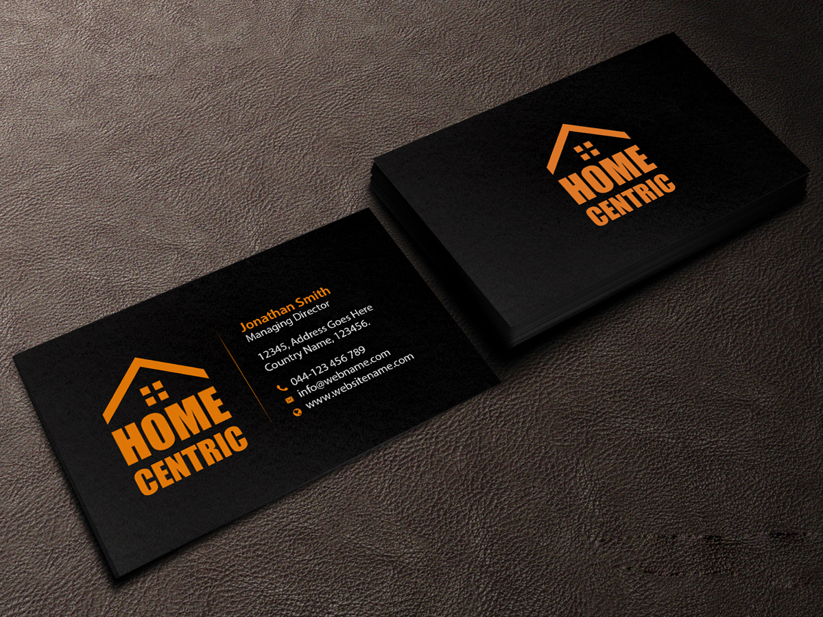 Diseño de Tarjeta de Presentación por Creations Box 2015 para Home Centric | Diseño #13030417