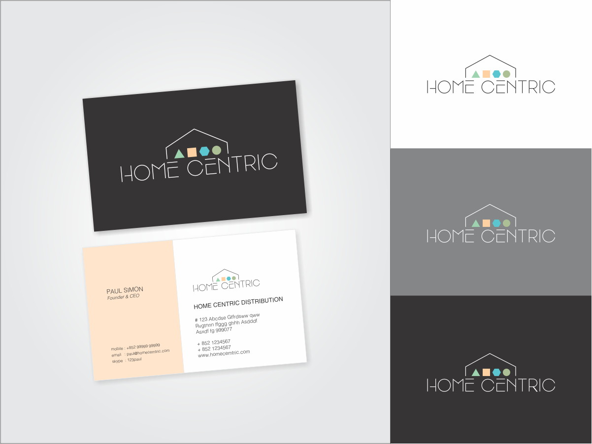 Business Card Design by ATUL SOOD for Home Centric | Design #13092126