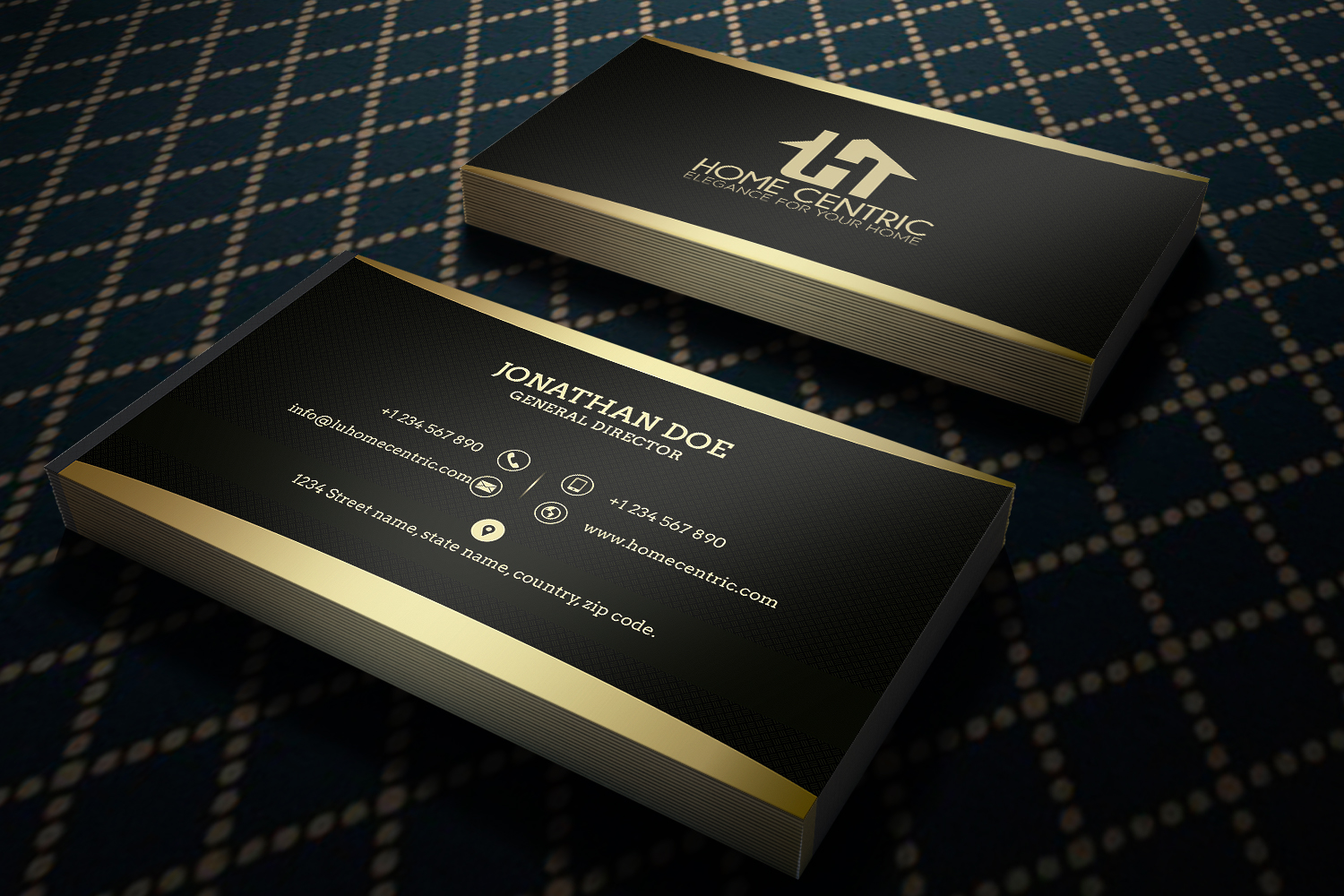 Business Card Design by ANDINA GRAPHIC DEVELOPMENTS for Home Centric | Design #13066258