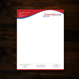 Stationery Design by uk for PL Simulation.Tirol GmbH | Design: #13073371