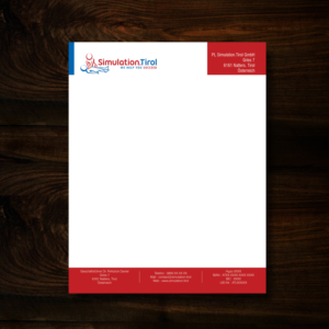 Stationery Design by uk for PL Simulation.Tirol GmbH | Design: #13073372