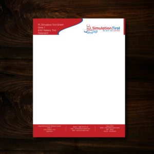 Stationery Design by uk for PL Simulation.Tirol GmbH | Design: #13073374