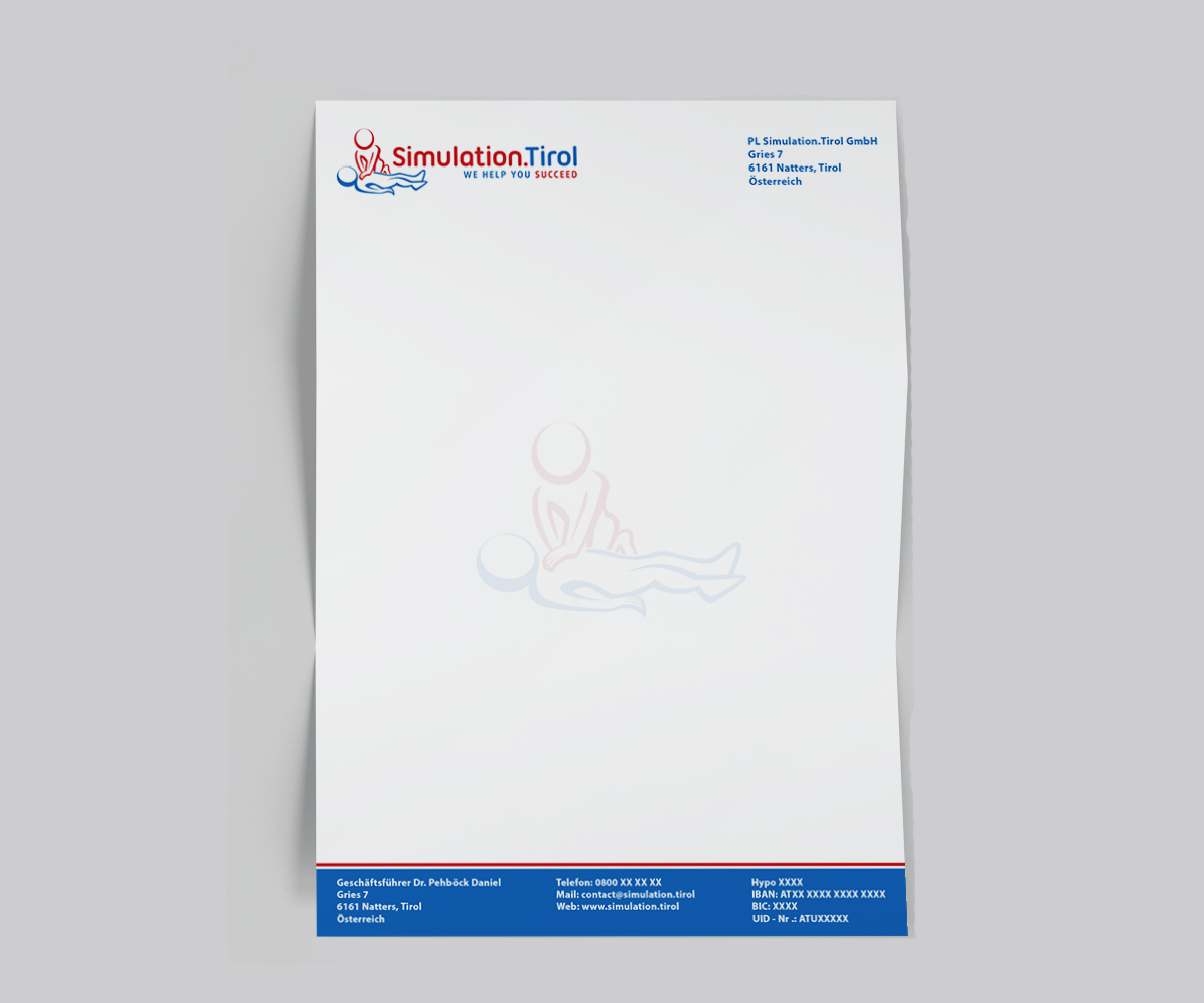 Diseño de Papelería por FSDMedia para PL Simulation.Tirol GmbH | Diseño #13099220