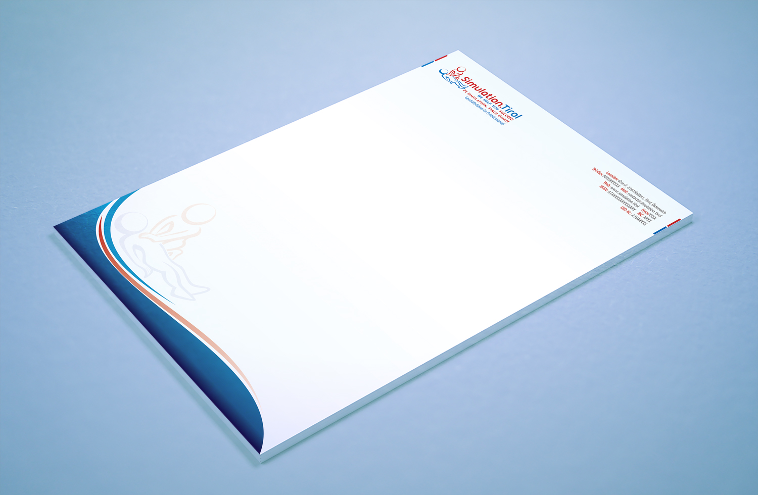 Diseño de Papelería por Petter Goms para PL Simulation.Tirol GmbH | Diseño #13097047