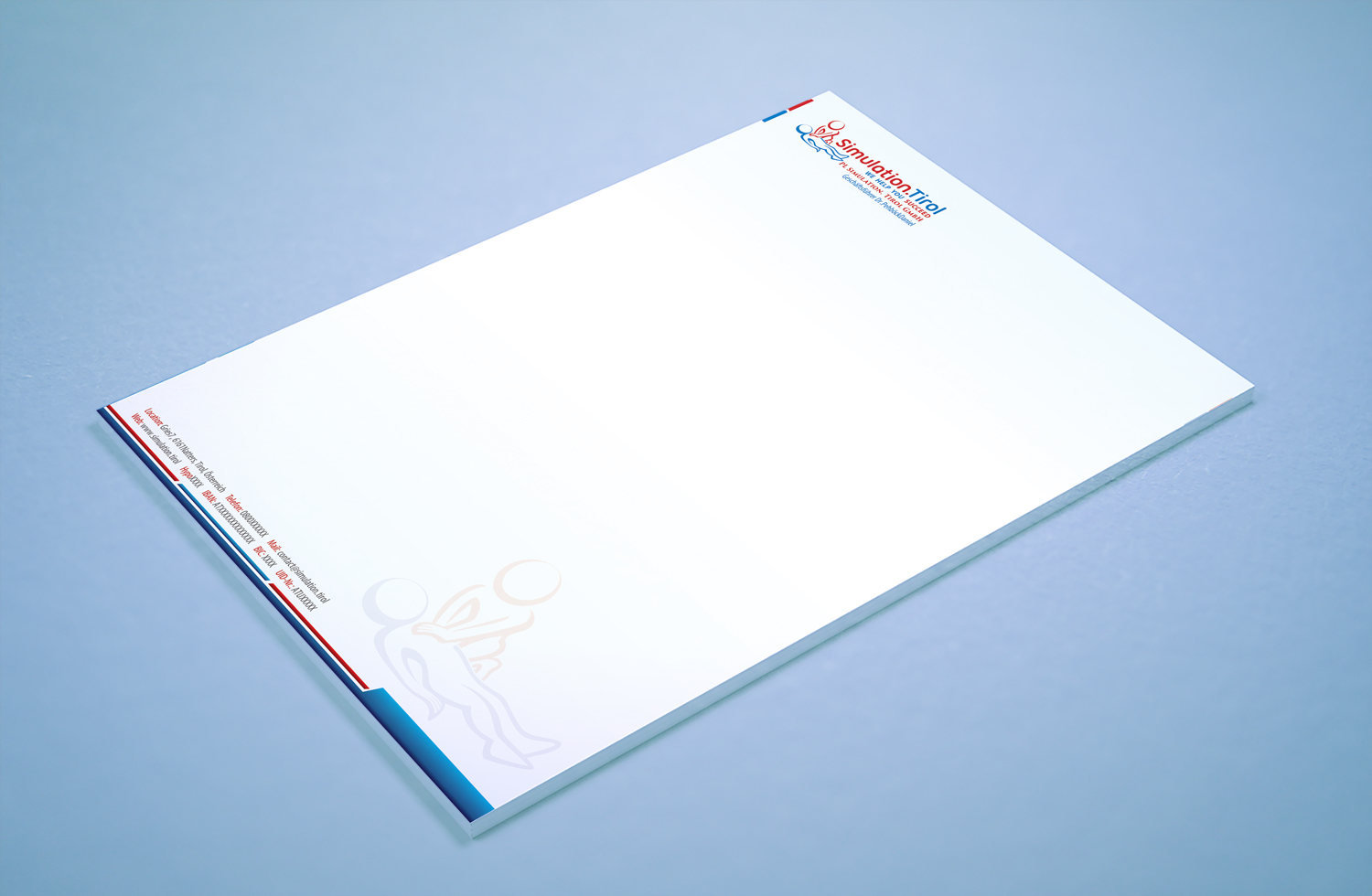 Diseño de Papelería por Petter Goms para PL Simulation.Tirol GmbH | Diseño #13097657