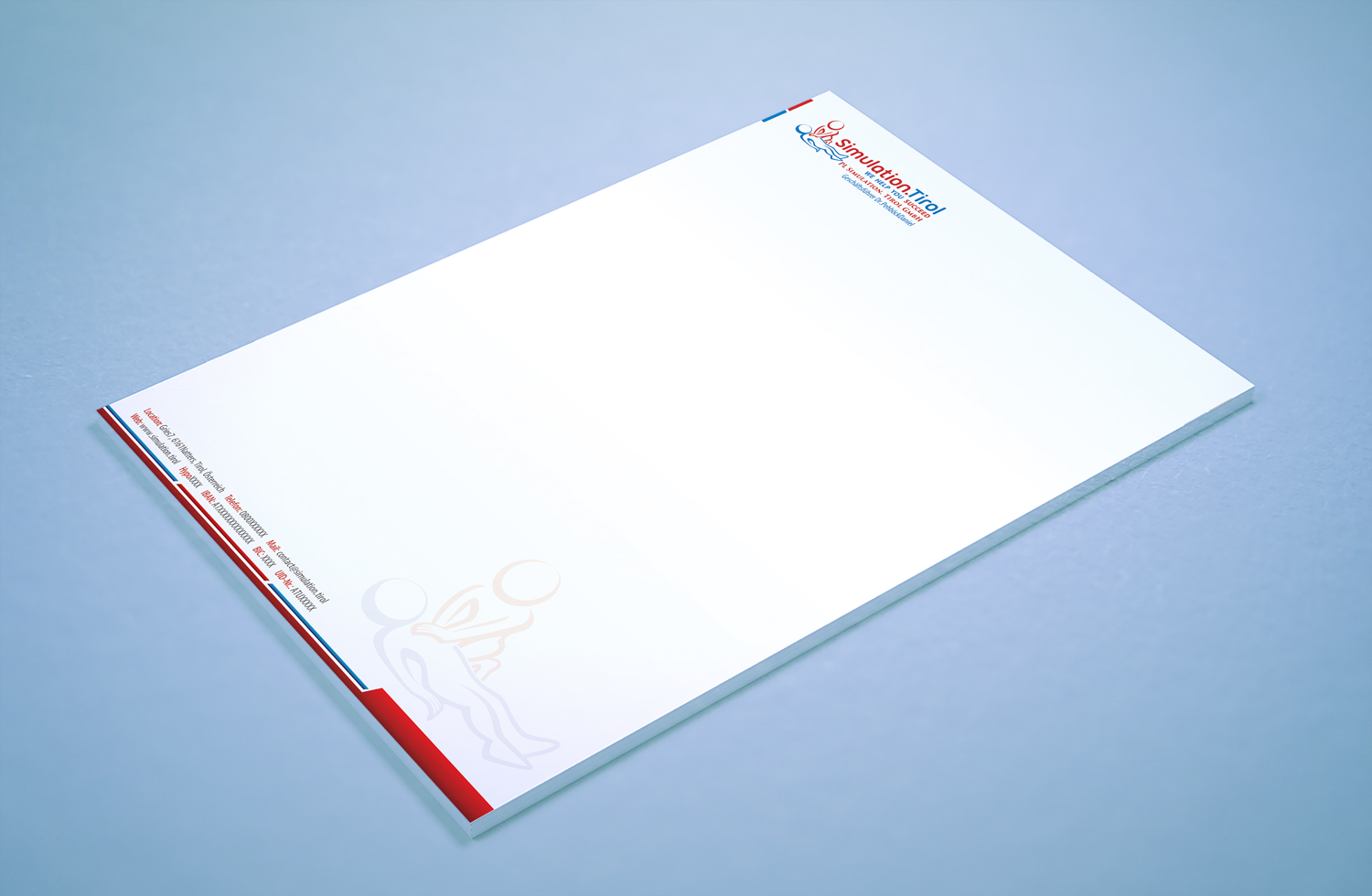 Diseño de Papelería por Petter Goms para PL Simulation.Tirol GmbH | Diseño #13097658