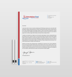 Diseño de Papelería por Designs 2019 para PL Simulation.Tirol GmbH | Diseño: #13074782