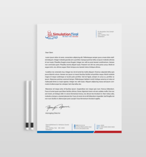 Diseño de Papelería por Designs 2019 para PL Simulation.Tirol GmbH | Diseño: #13074784