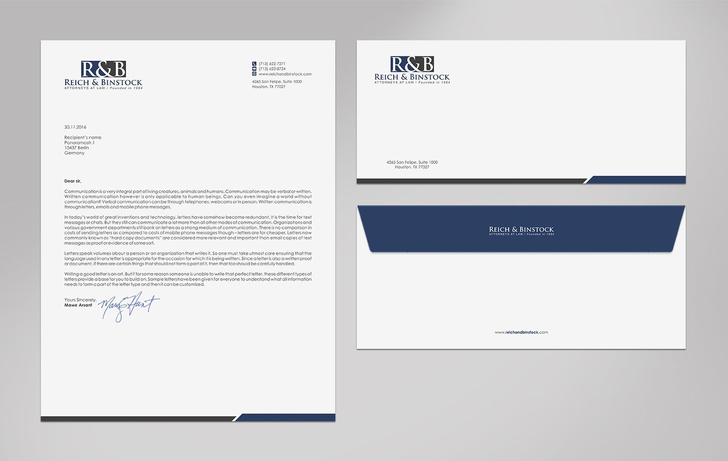 Stationery Design by logodentity for Web Visibility Advisors | Design #13037321