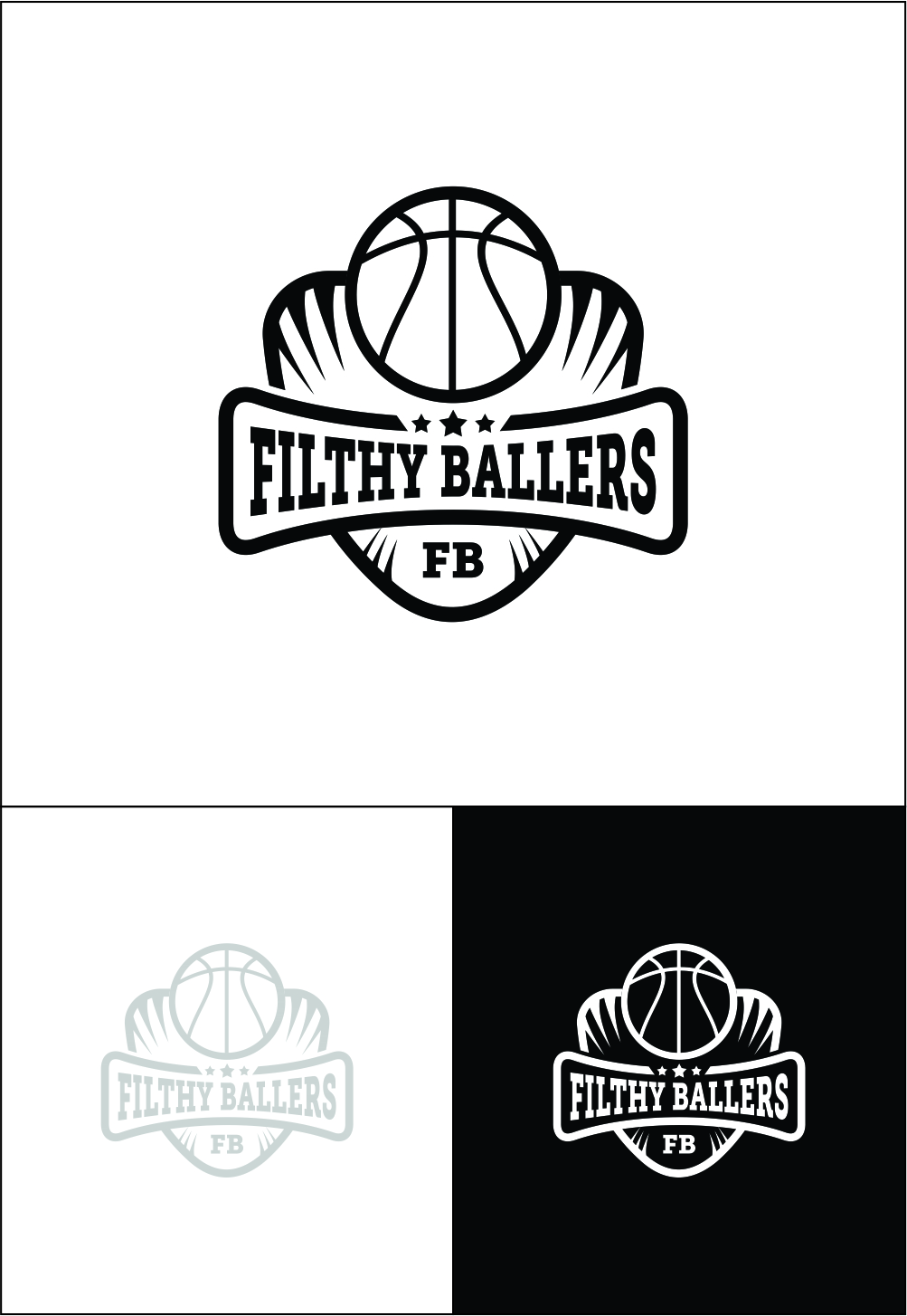 Logo Design by DG for Filthy Ballers | Design #13029974