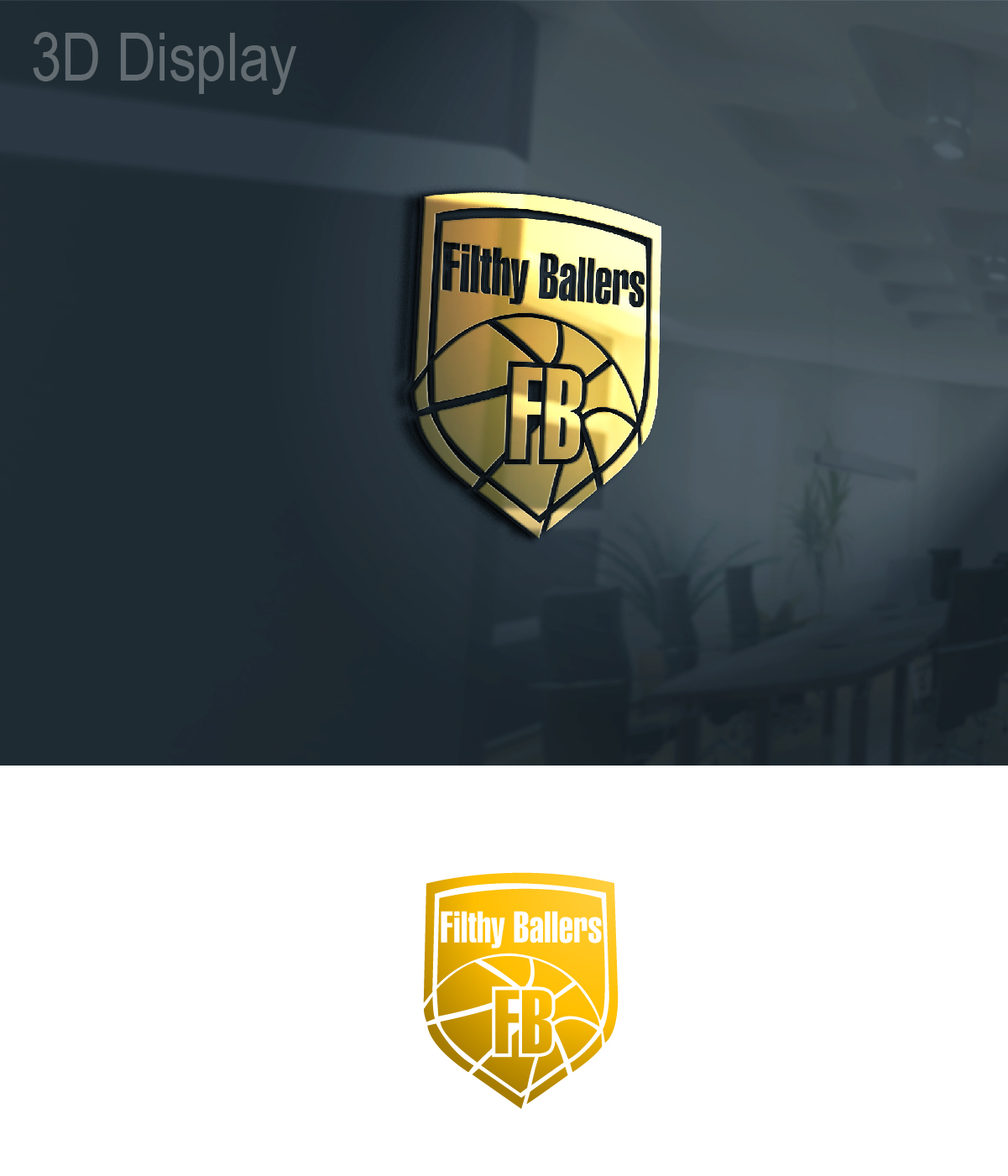 Diseño de Logo por 3Guys para Filthy Ballers | Diseño #13010422