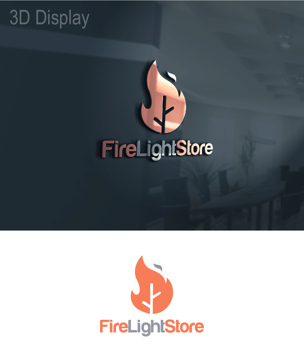 Logo Design by 3Guys for Firelight LLC | Design #13010407
