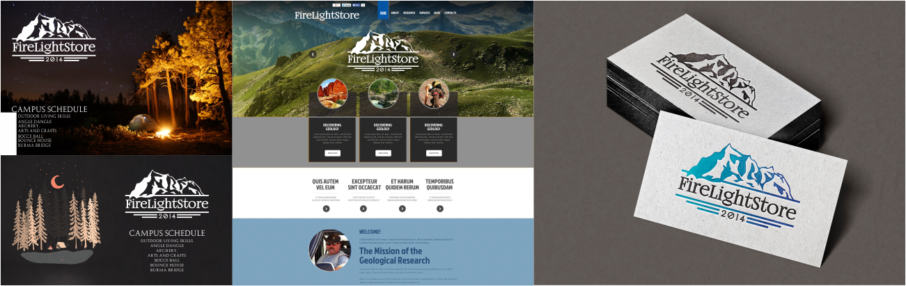 Logo Design by January Moon for Firelight LLC | Design #13004059
