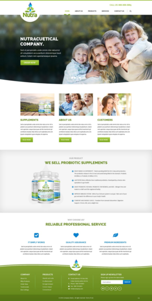Wordpress Design by pb for Next Energy Alliance | Design: #13041114