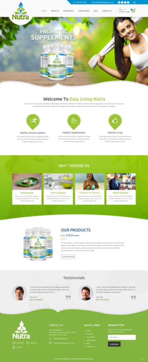 Wordpress Design by pb for Next Energy Alliance | Design: #13041115