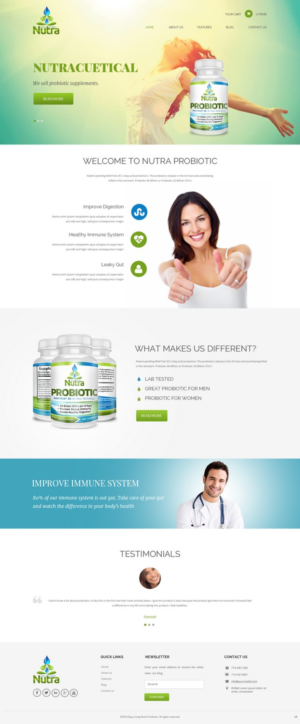 Wordpress Design by pb for Next Energy Alliance | Design: #13041116