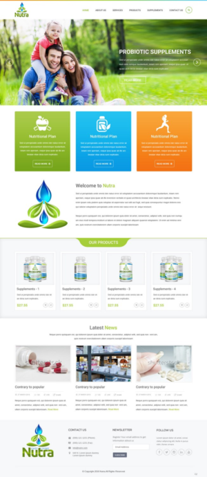Wordpress Design by pb for Next Energy Alliance | Design: #13041127