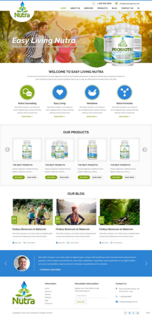 Wordpress Design by pb for Next Energy Alliance | Design: #13041129