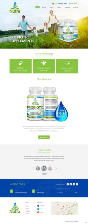 Wordpress Design by pb for Next Energy Alliance | Design: #13041130