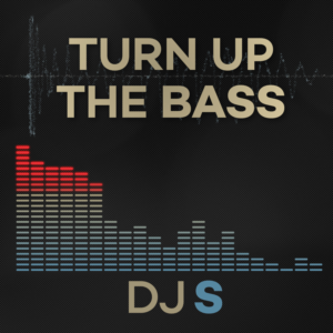 Song Cover Art. Song Tittle Turn Up The Bass. | CD-Cover-Design von selador.si