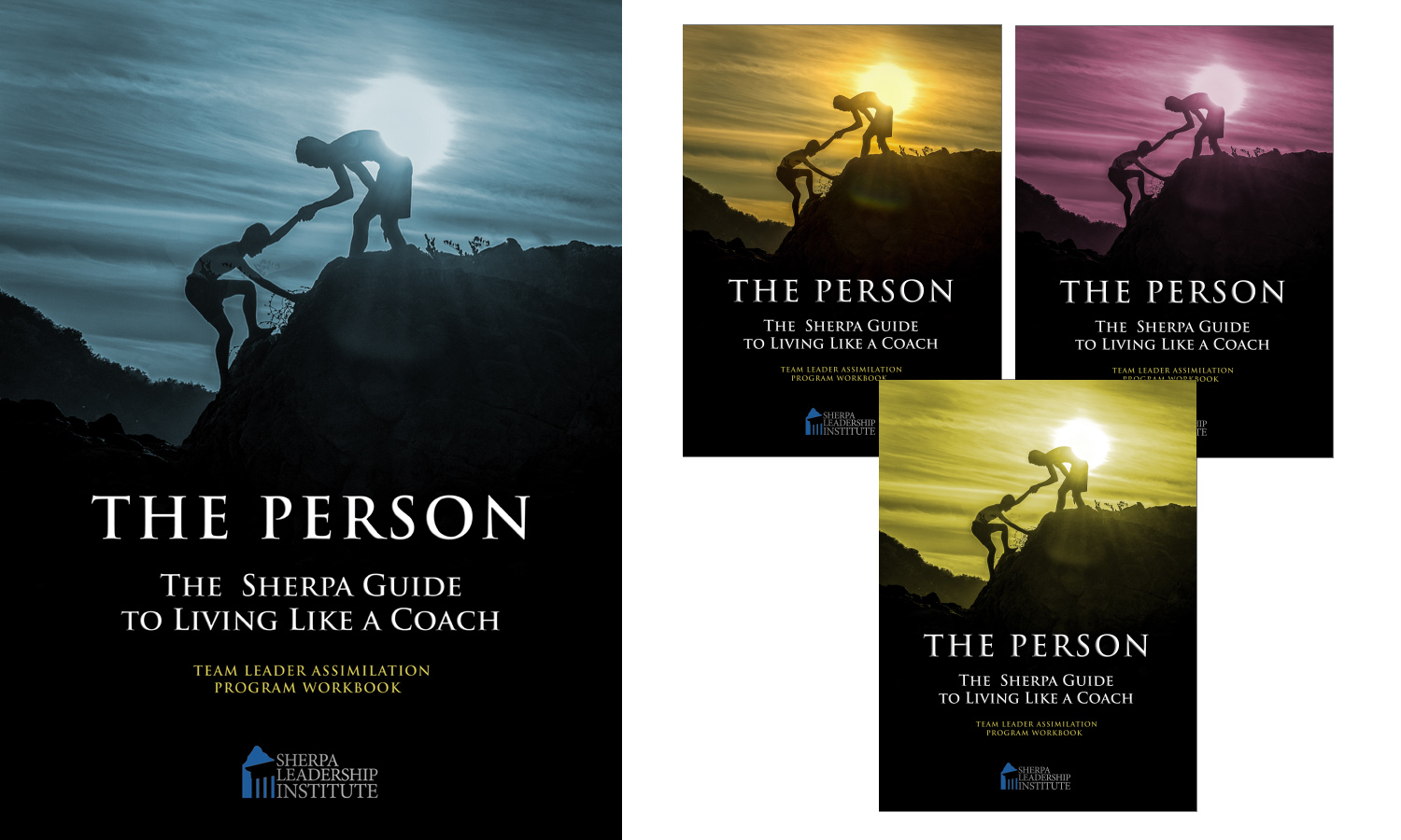 Book Cover Design by Tatlin for Sherpa Coaching | Design #13568645