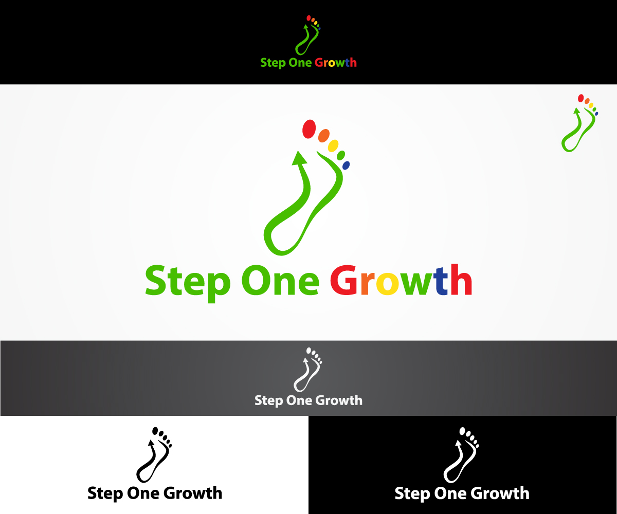 Logo Design by sangeloenriquez for Step One Growth | Design #13008443