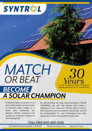 Flyer Design by Impressive Solutions for Syntrol | Design: #13202191